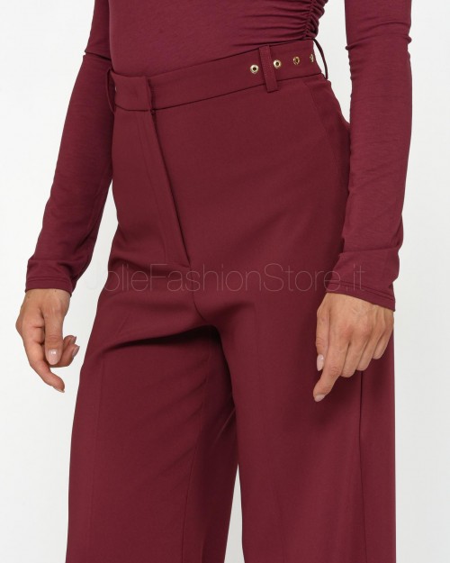 Patrizia Pepe Pantaloni Palazzo Plum Elixir  8P0653 A6F5 M511