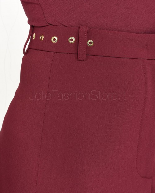 Patrizia Pepe Pantaloni Palazzo Plum Elixir  8P0653 A6F5 M511