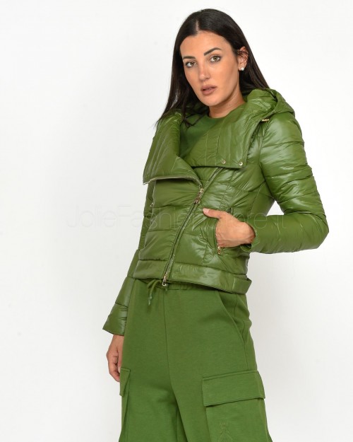 Patrizia Pepe DOWN JACKET Green Garden  8O0135 A503 G590