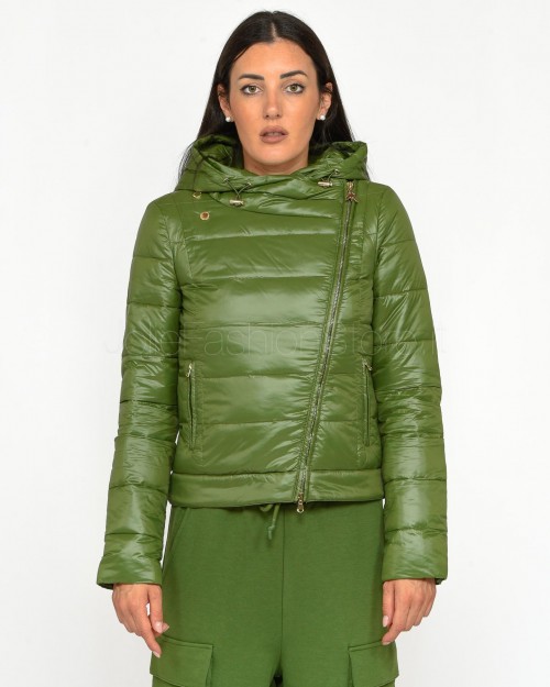 Patrizia Pepe DOWN JACKET Green Garden  8O0135 A503 G590