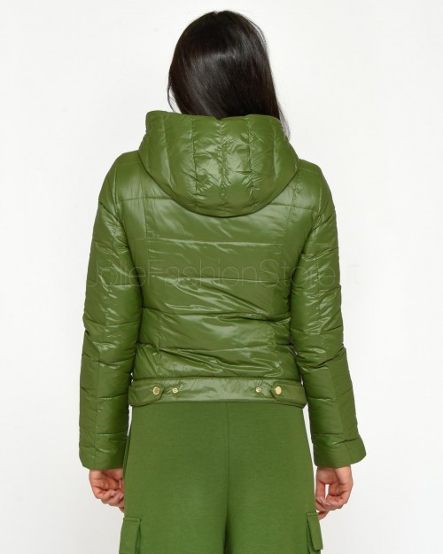 Patrizia Pepe DOWN JACKET Green Garden  8O0135 A503 G590