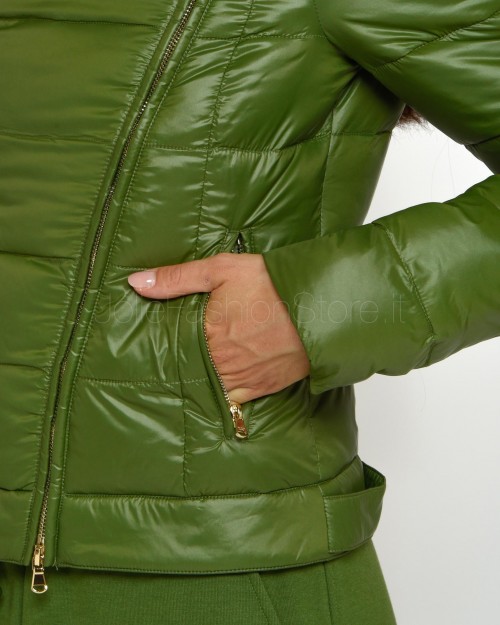 Patrizia Pepe DOWN JACKET Green Garden  8O0135 A503 G590