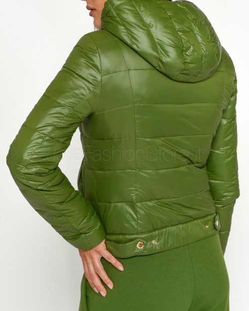 Patrizia Pepe DOWN JACKET Green Garden  8O0135 A503 G590