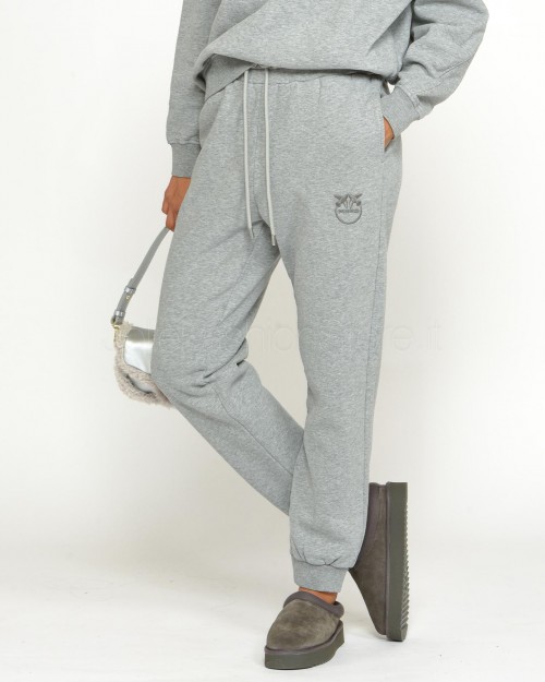 Pinko Pantalone Jogger in Felpa Grigio