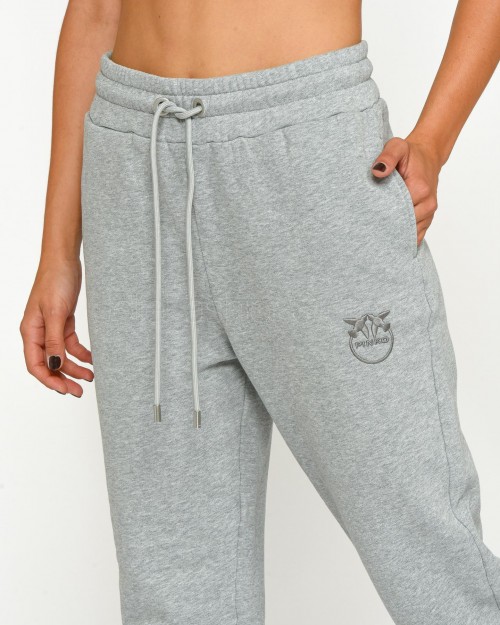 Pinko CARICO SWEATPANTS OLD WAS RAIN GREY  100371 A21P I42