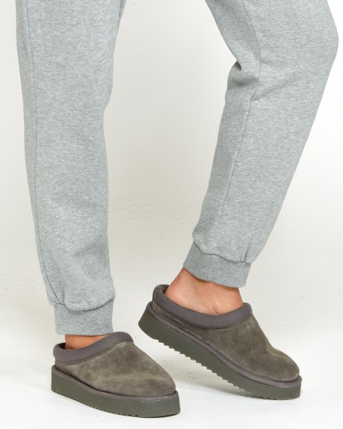 Pinko Pantalone Jogger in Felpa Grigio  100371 A21P I42