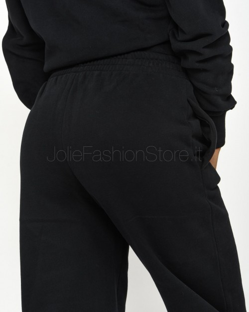 Patrizia Pepe Pantaloni in Felpa Nero  8P0618 J079 K103