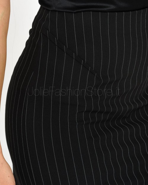 Patrizia Pepe SKIRT/SKIRT Black Stripes  8G0411 A457 F1OO