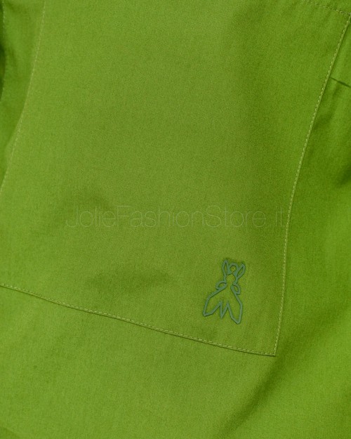 Patrizia Pepe Camicia con Taschino Green Garden  8C0722 A4XB G163