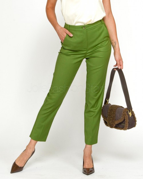 Patrizia Pepe PANTS/TROUSERS Green Garden