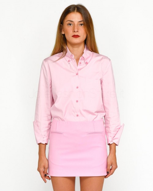 Patrizia Pepe Camicia con Taschino Cold Pink  8C0722 A4XB R836