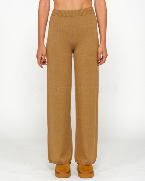 Solo Tre Pantalone in Lana Camel  M3S0107 SU 62S