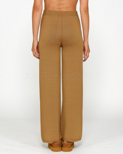 Solo Tre Pantalone in Lana Camel  M3S0107 SU 62S