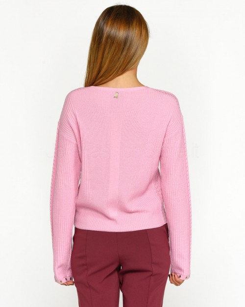 Patrizia Pepe SWEATER/KNIT Cold Pink  8K0210 KM36 M517