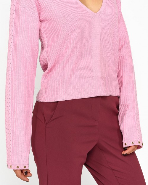 Patrizia Pepe SWEATER/KNIT Cold Pink  8K0210 KM36 M517