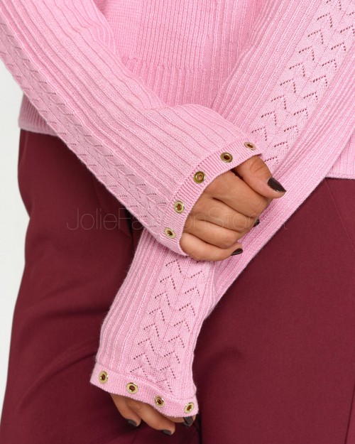 Patrizia Pepe SWEATER/KNIT Cold Pink  8K0210 KM36 M517