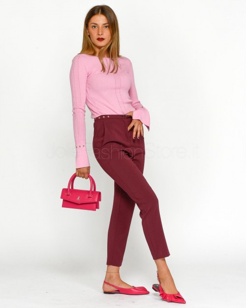 Patrizia Pepe SWEATER/KNIT Cold Pink  8K0205 KM36 M517