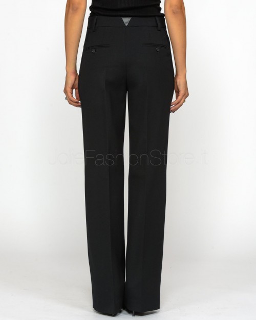 Pinko Pantalone in Twill di Lana Nero  103700 A1XX Z99