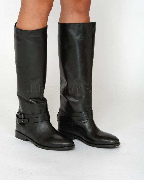 Black Boot Strategia  A5674 TAYLOR TALCO NERO