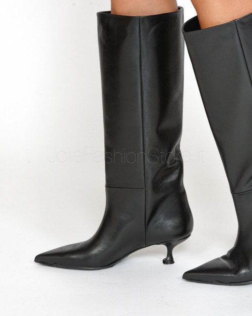 Black Boot Strategia  A5402 LOU PIUMA NERO