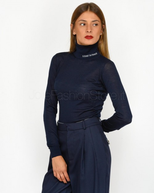 Elisabetta Franchi Maglia Navy  MK25S47E2 B75