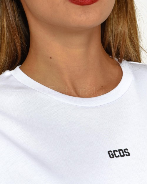 GCDS T-Shirt Basic Bianca  A2CM2300JE7 10