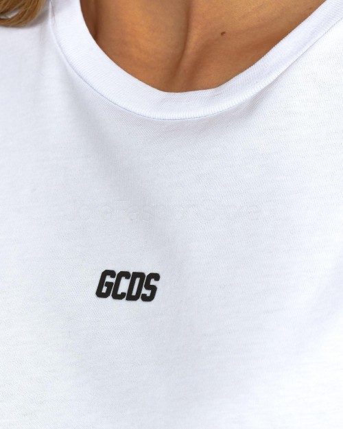 GCDS T-Shirt Basic Bianca  A2CM2300JE7 10