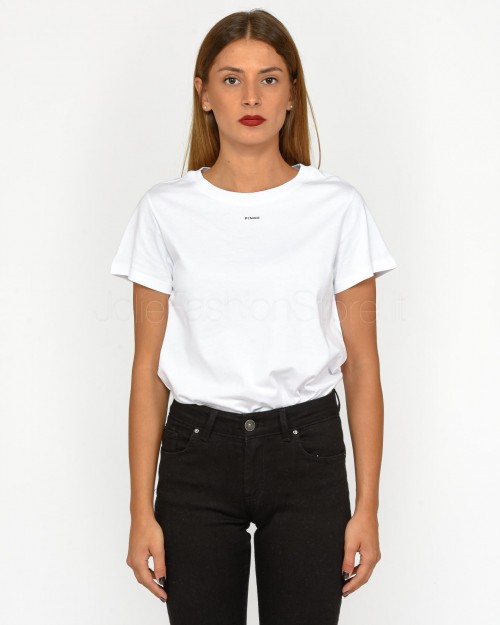 Pinko T-Shirt Basic Bianco  100373 A228 Z04