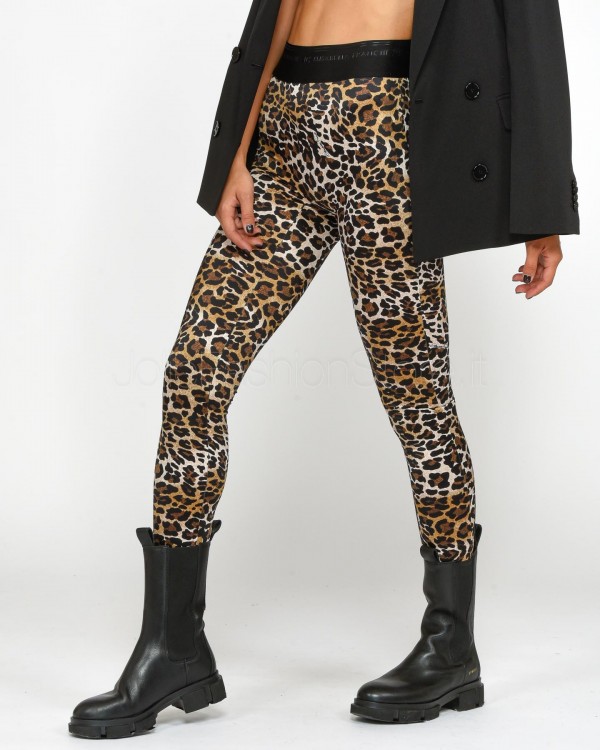 Elisabetta Franchi Leggings in Lycra Animalier  PA05647E2 B85