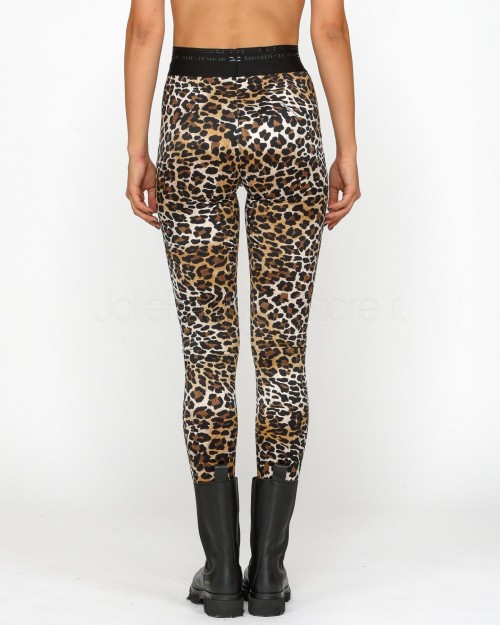 Elisabetta Franchi Leggings in Lycra Animalier  PA05647E2 B85