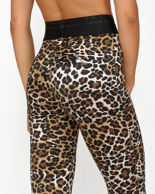 Elisabetta Franchi Leggings in Lycra Animalier  PA05647E2 B85