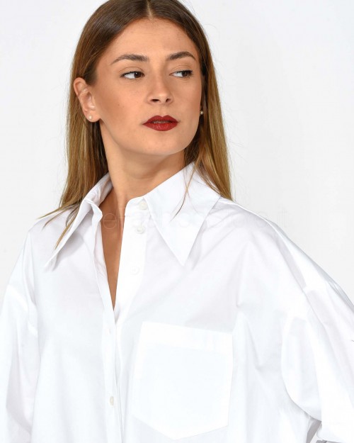 MEIMEIJ Camicia Over Bianco  M4IR04 791