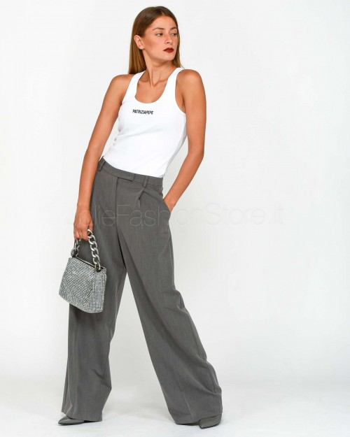 Patrizia Pepe Pantaloni Gray Melange  2P1642 A498 S452