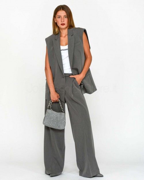 Patrizia Pepe Pantaloni Gray Melange  2P1642 A498 S452