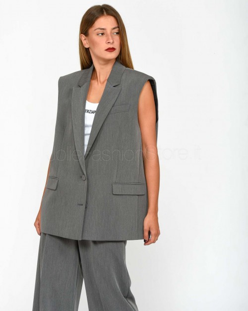 Patrizia Pepe GIACCA/JACKET Gray Melange  2S1512 A498 S452