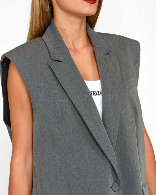 Patrizia Pepe GIACCA/JACKET Gray Melange  2S1512 A498 S452