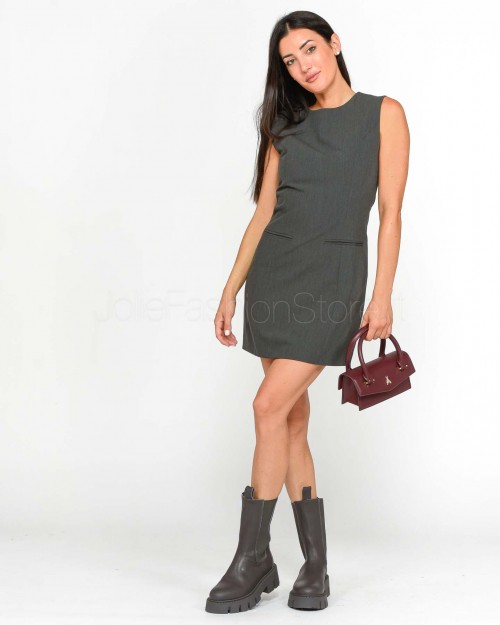 Grace & Mila Charcoal Sheath Dress  NORMALLY_22691* ANTHRACITE