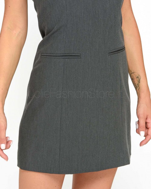 Grace & Mila Charcoal Sheath Dress  NORMALLY_22691* ANTHRACITE