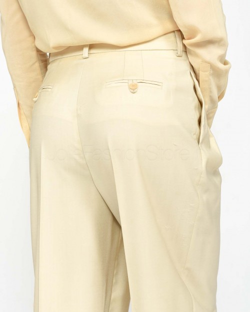 Elisabetta Franchi Pantalone Crema  PA01247E2 045