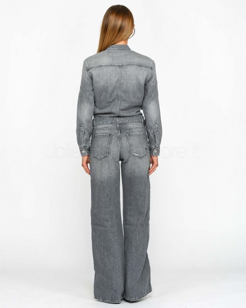 Pinko TIMPANO DENIM SUIT ICED GRAY LAVAGGIO LIGHT GRAY  103880 A20T PJS