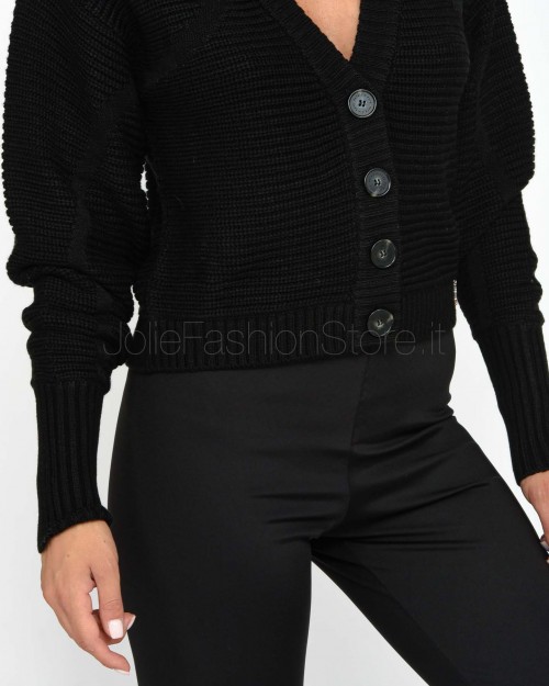 Patrizia Pepe Cardigan Nero  2K0278 K9O3A K103