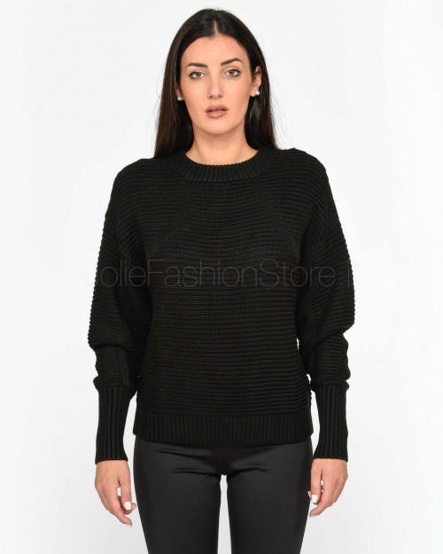 Patrizia Pepe MAGLIA/KNIT Nero  2K0280 K9O3A K103