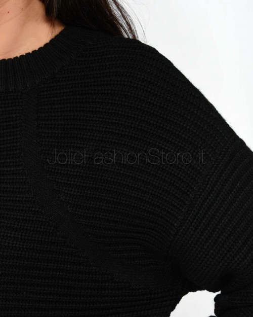 Patrizia Pepe MAGLIA/KNIT Nero  2K0280 K9O3A K103