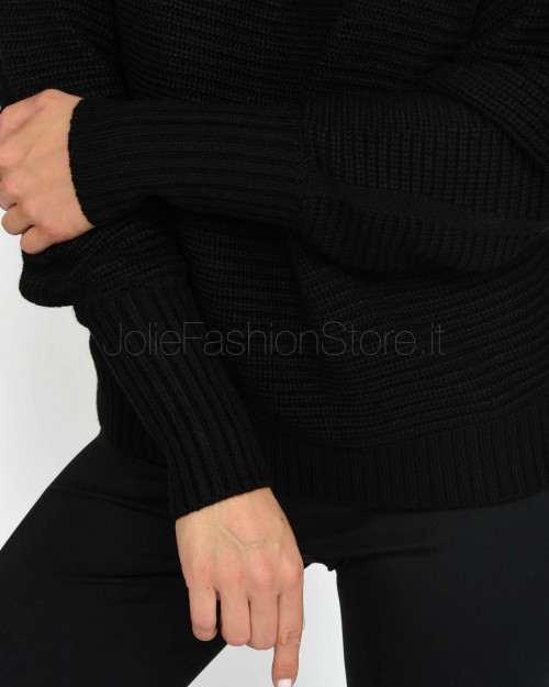 Patrizia Pepe MAGLIA/KNIT Nero  2K0280 K9O3A K103