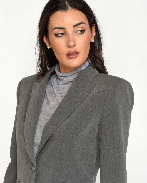 Patrizia Pepe GIACCA/JACKET Gray Melange  2S1513 A498 S452