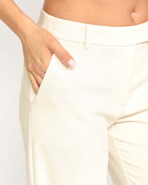 Patrizia Pepe PANTALONI/TROUSERS Odyssey White  2P1627 A481 W368