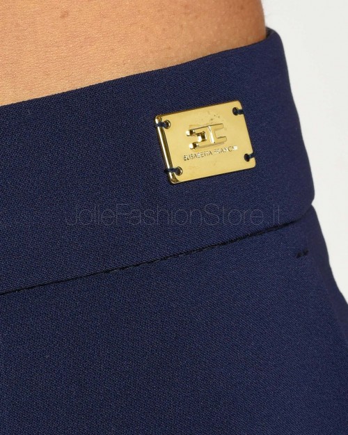 Elisabetta Franchi Pantalone Navy  PA05447E2 B75