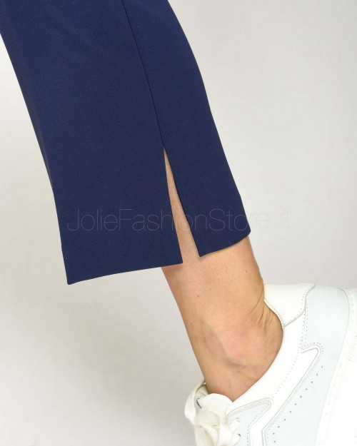 Elisabetta Franchi Navy trousers  PA05447E2 B75