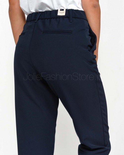 Squad Pantalone Sigaretta Blu  IRIS 100