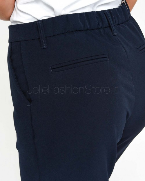 Squad Pantalone Sigaretta Blu  IRIS 100